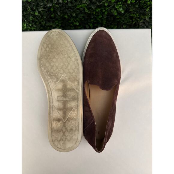 Franco Sarto, Maroon leather Suede Loafers women’s size 10M - Picture 6 of 6